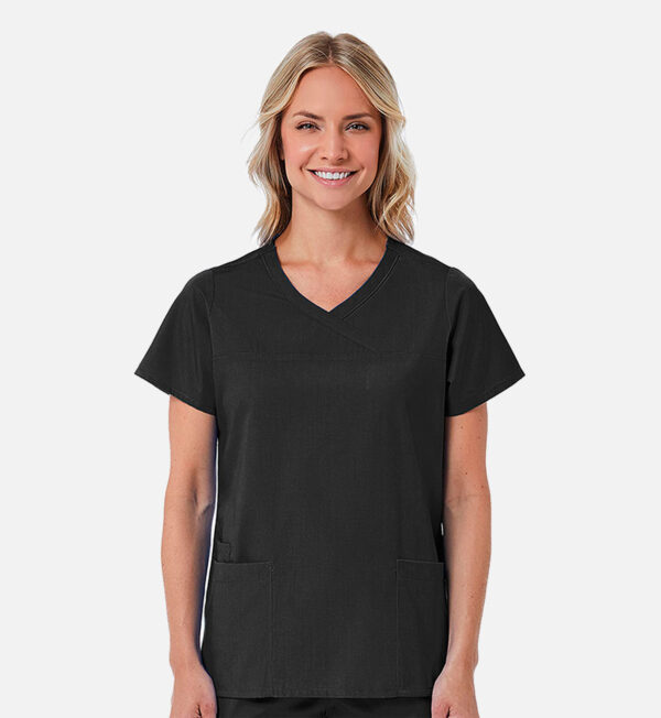 Women's Mock Wrap Top