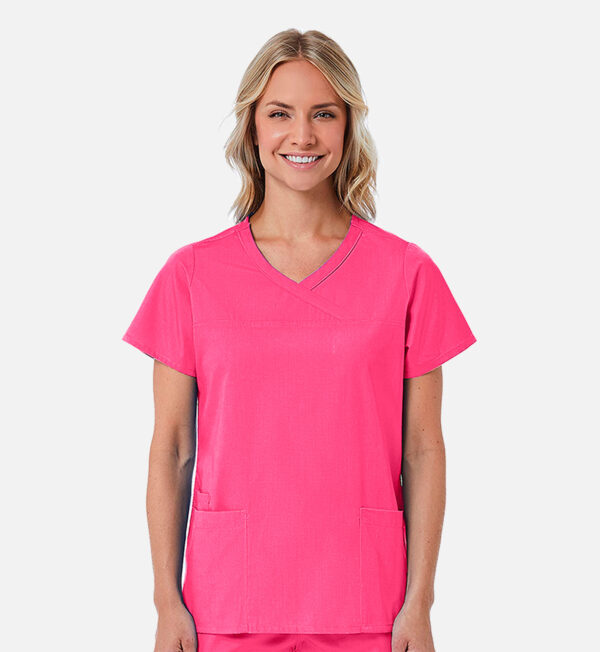 Women's Mock Wrap Top