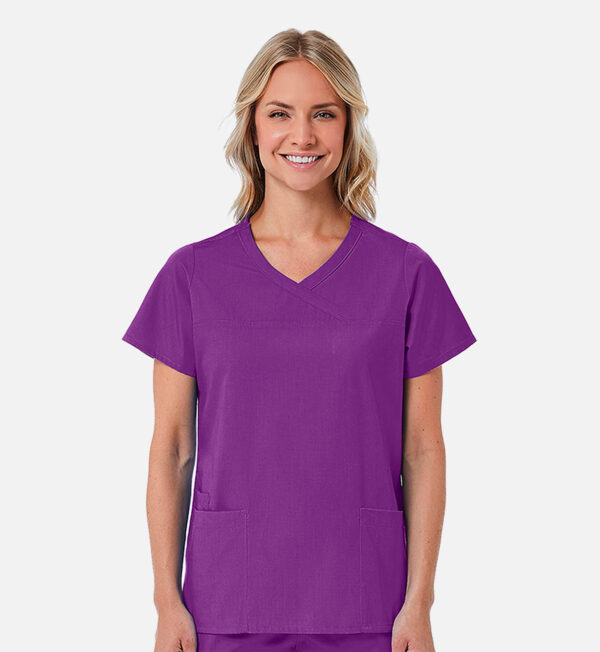 Women's Mock Wrap Top