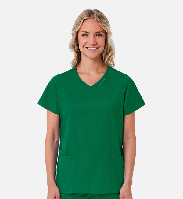 Women's Mock Wrap Top