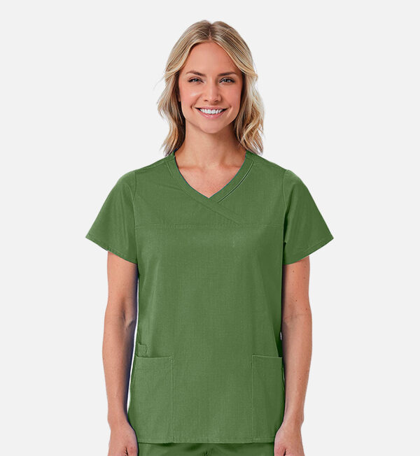 Women's Mock Wrap Top