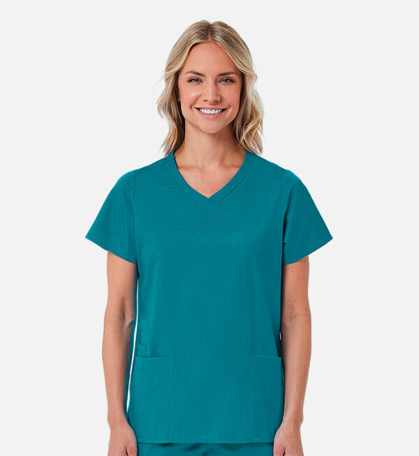 Women's Mock Wrap Top