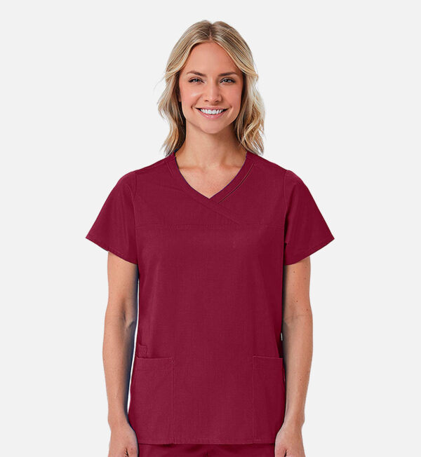 Women's Mock Wrap Top