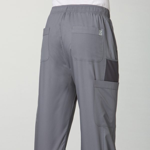 Men's Half Elastic 8-Pocket Cargo Pant