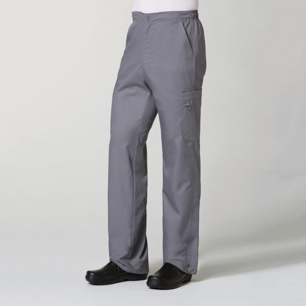 Men's Half Elastic 8-Pocket Cargo Pant