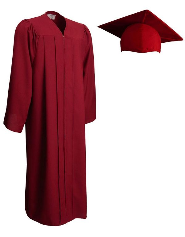 Bachelors Matte Cap & Gown Set | Legacy School & Career Apparel