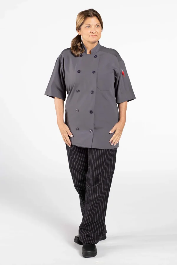 Delray w/ Mesh Chef Coat