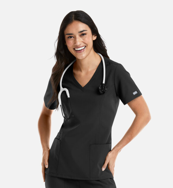 Momentum Double V-Neck Top