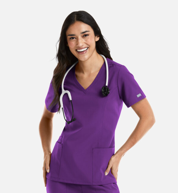 Momentum Double V-Neck Top