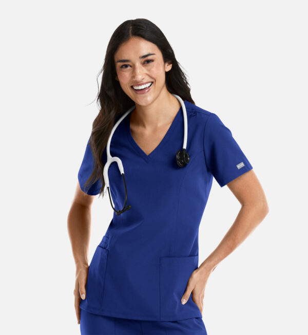 Momentum Double V-Neck Top