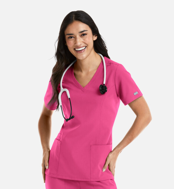 Momentum Double V-Neck Top
