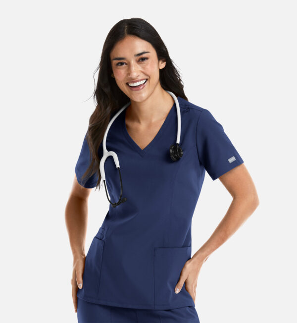 Momentum Double V-Neck Top
