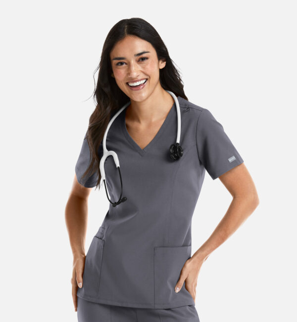 Momentum Double V-Neck Top