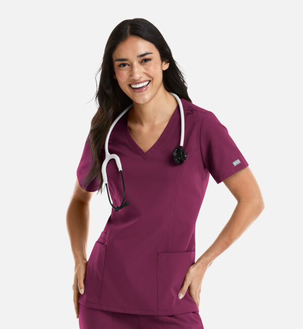 Momentum Double V-Neck Top