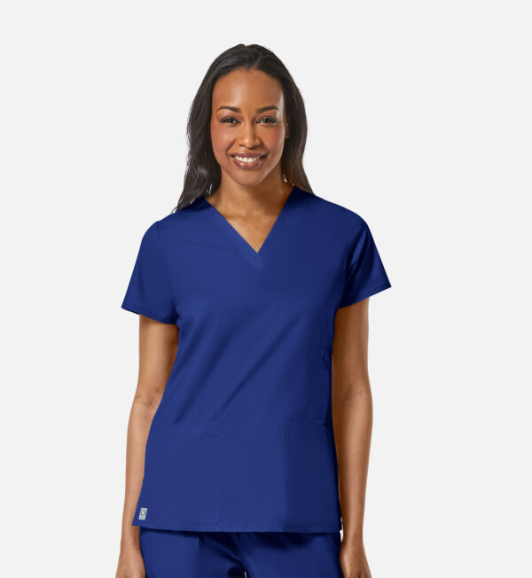 Women's Multi-Pocket V-Neck Top