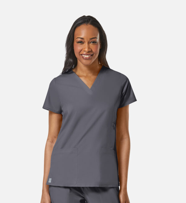 Women's Multi-Pocket V-Neck Top