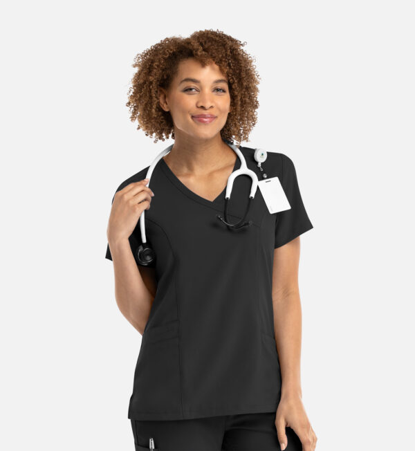 Women's Mock Wrap Top