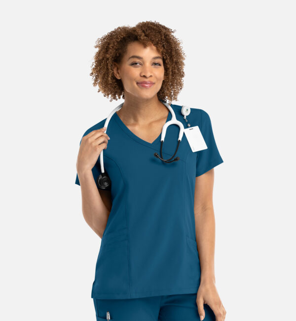 Women's Mock Wrap Top
