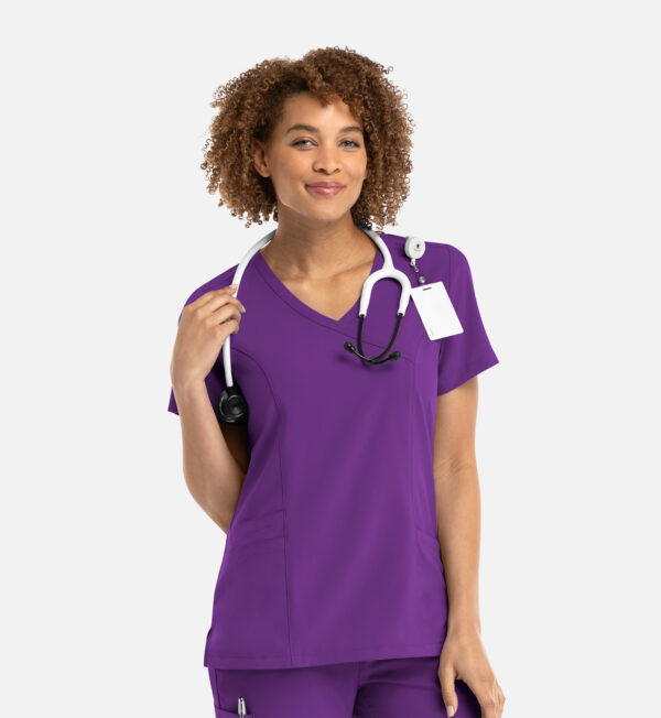 Women's Mock Wrap Top