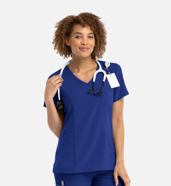 Women's Mock Wrap Top