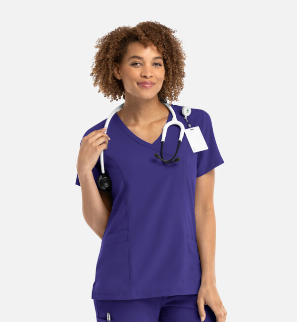 Women's Mock Wrap Top