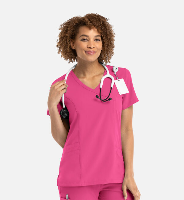 Women's Mock Wrap Top