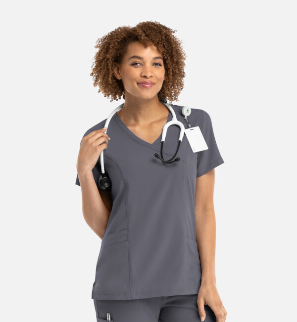 Women's Mock Wrap Top