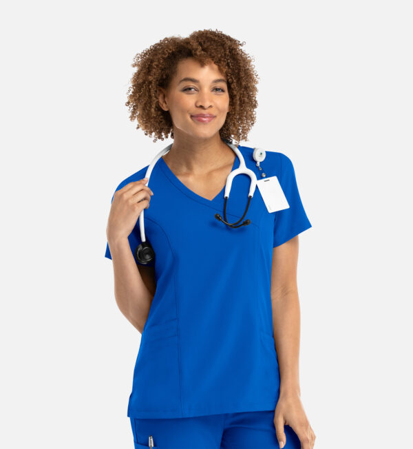Women's Mock Wrap Top