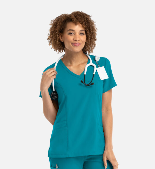 Women's Mock Wrap Top