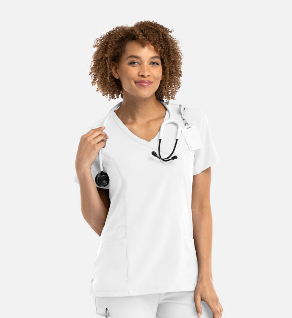 Women's Mock Wrap Top