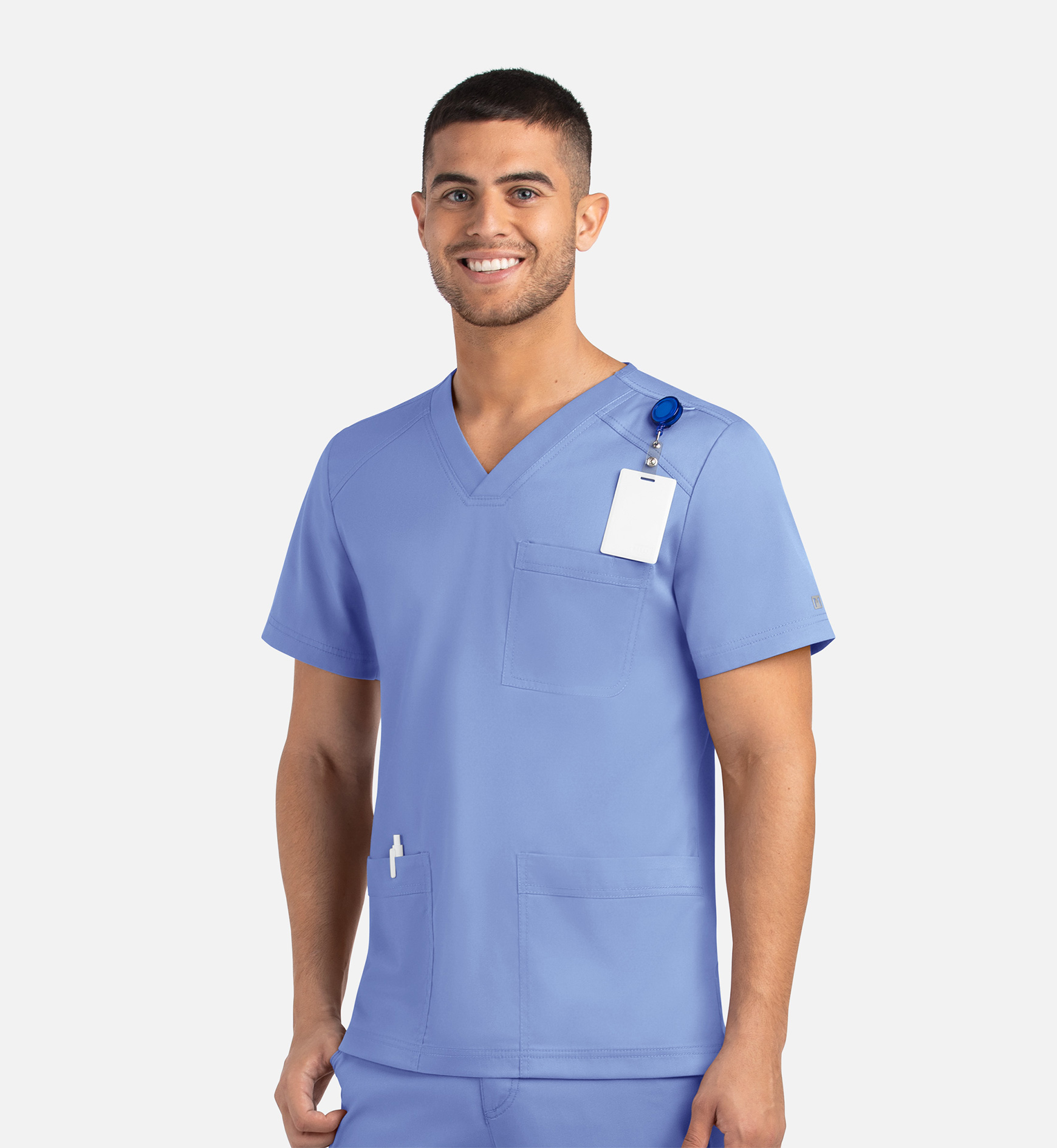 Men's 3 Pocket V-Neck Top