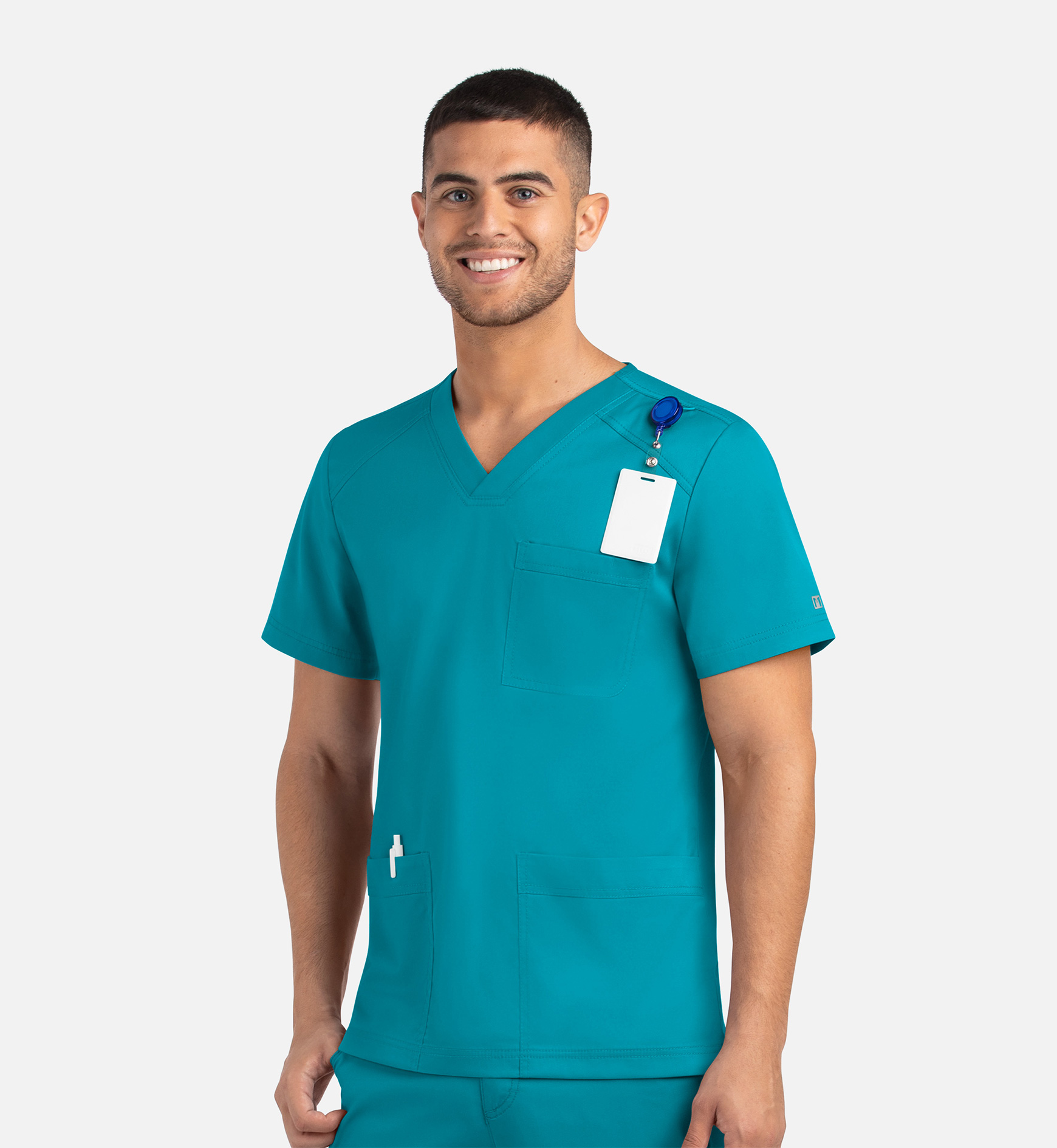 Men's 3 Pocket V-Neck Top