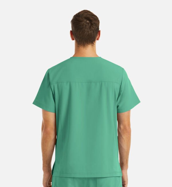 Men's 4 Pocket Banded V-Neck Top