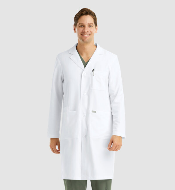 Men's Full Length Lab Coat