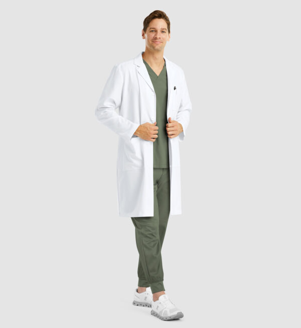 Men's Full Length Lab Coat