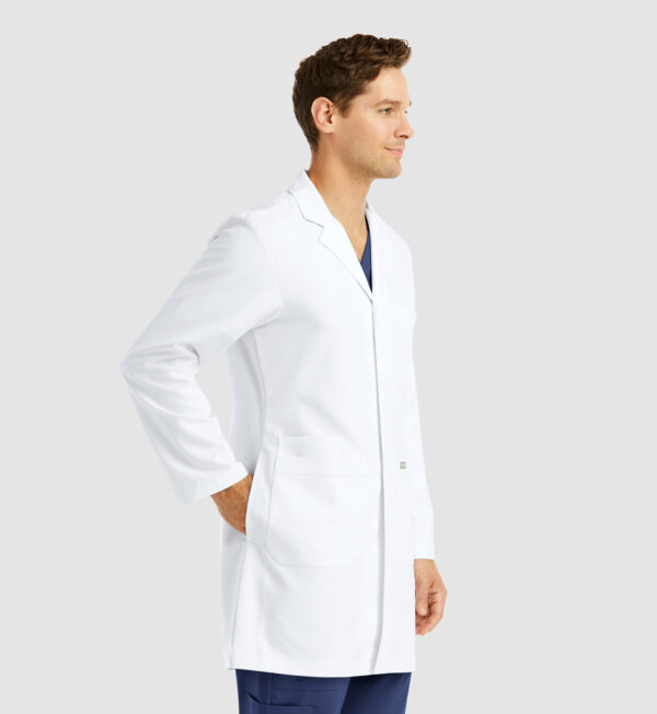Men's Mid Length Lab Coat