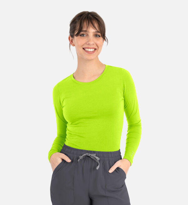 Women's Basic Long Sleeve Underscrub Tee