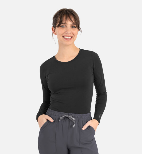 Women's Basic Long Sleeve Underscrub Tee