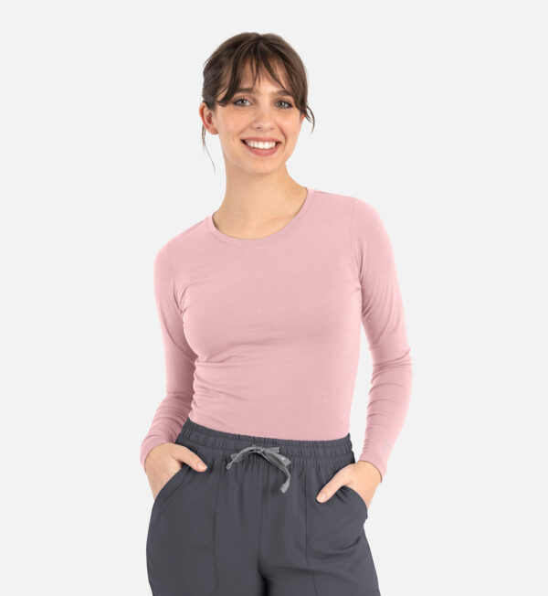 Women's Basic Long Sleeve Underscrub Tee