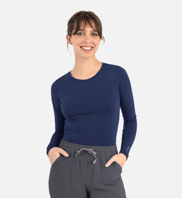 Women's Basic Long Sleeve Underscrub Tee