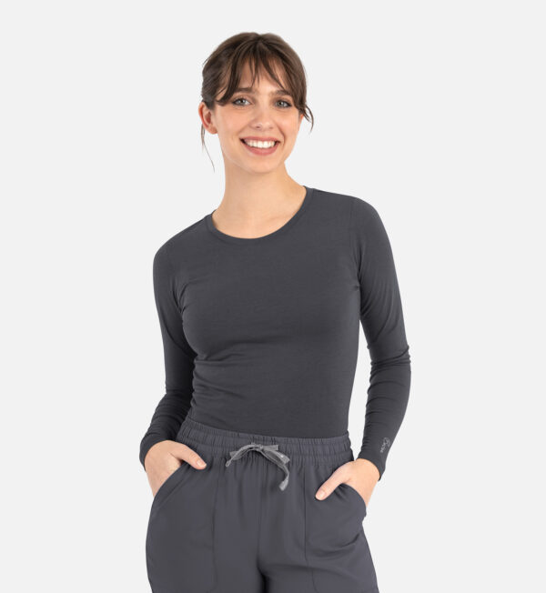 Women's Basic Long Sleeve Underscrub Tee