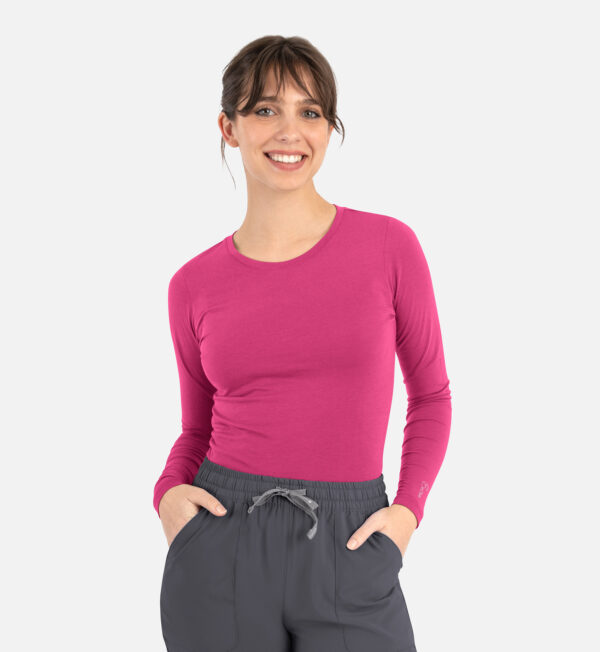 Women's Basic Long Sleeve Underscrub Tee
