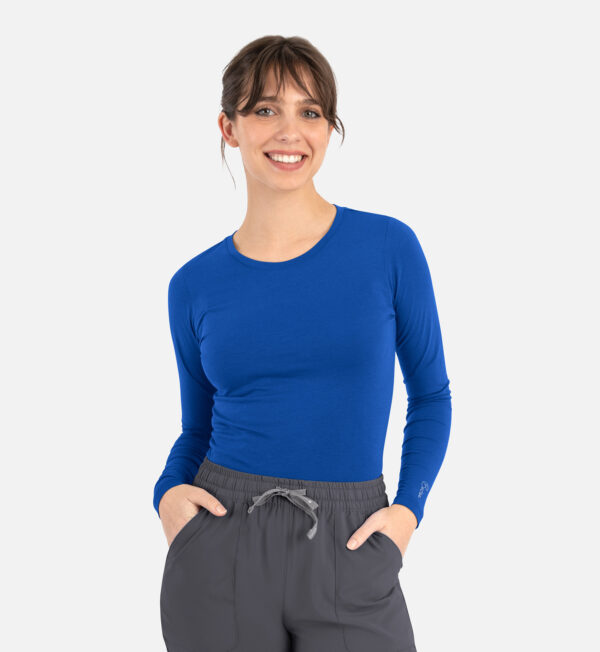 Women's Basic Long Sleeve Underscrub Tee