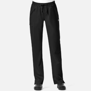 Women's Full Elastic Zipper Pocket Cargo Pant