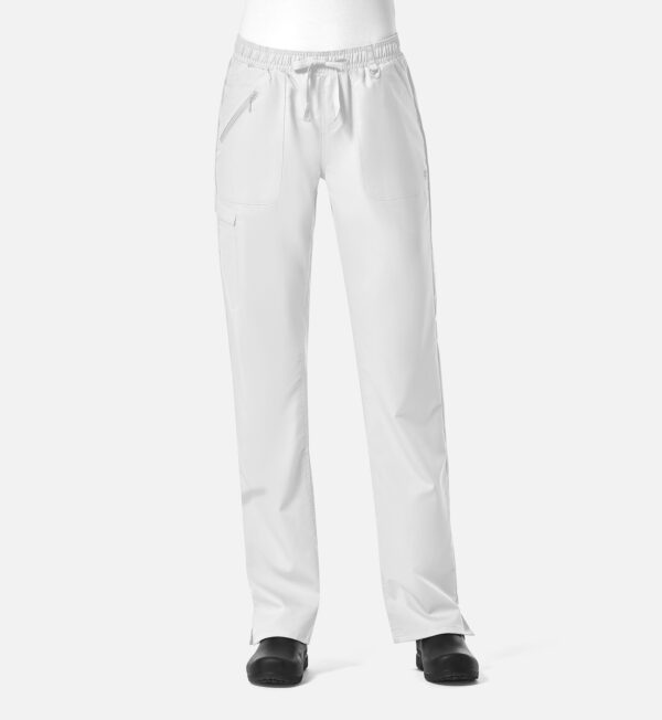 Women's Full Elastic Zipper Pocket Cargo Pant