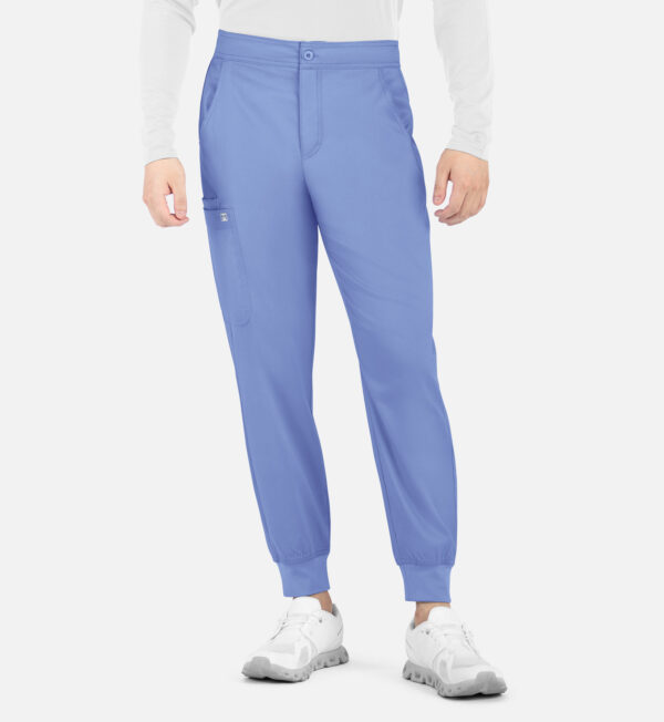 Men's Half Elastic Waistband Jogger