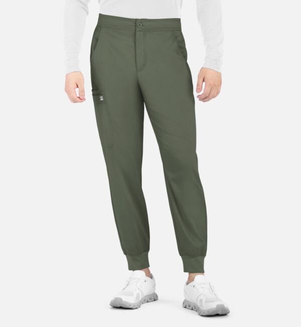 Men's Half Elastic Waistband Jogger