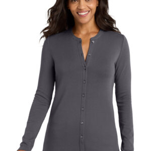 Ladies' Concept Stretch Button-Front Cardigan