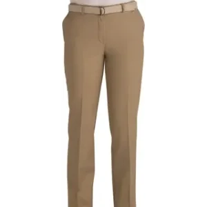 Ladies' Easy Fit Chino Flat Front Pant