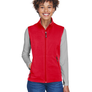 CORE365 Ladies' Cruise Two-Layer Fleece Bonded Soft Shell Vest